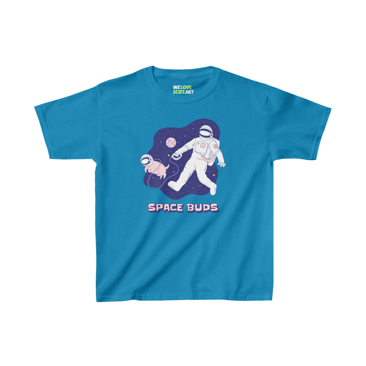 Space Buds Tee - Kids' Funny Astronaut Heavy Cotton™ Shirt