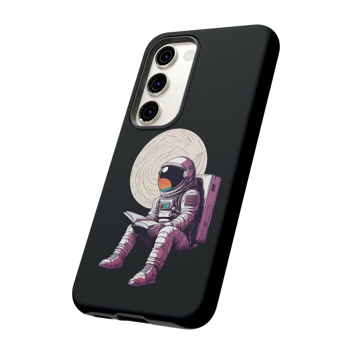 Space Art Samsung Galaxy Mobile Cases | Astronaut Design
