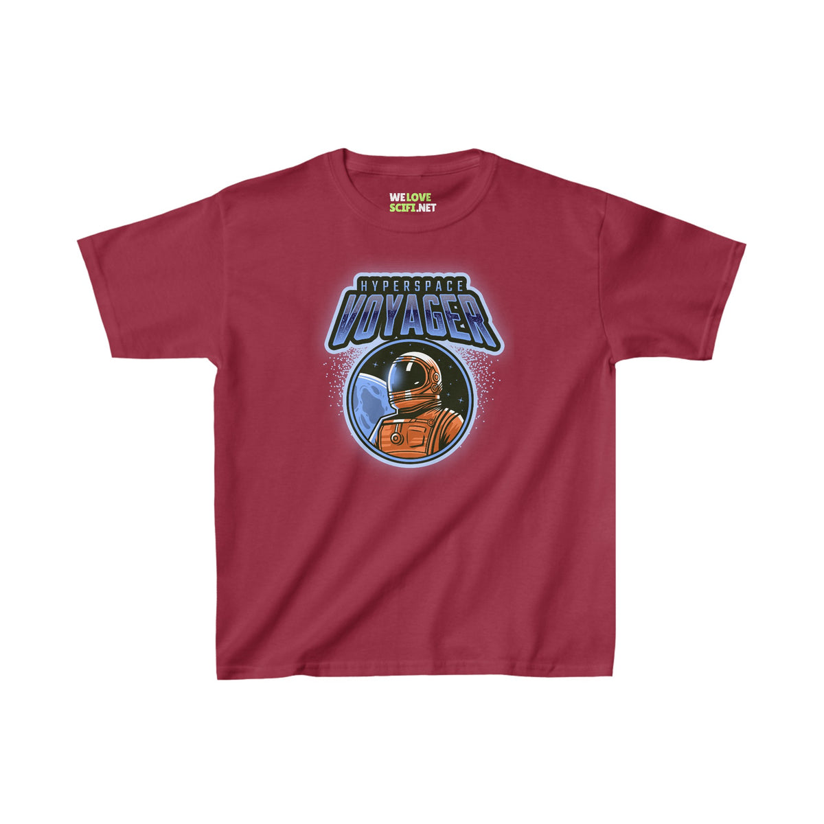 Hyperspace Voyager Kids Astronaut Tee - Heavy Cotton T-Shirt