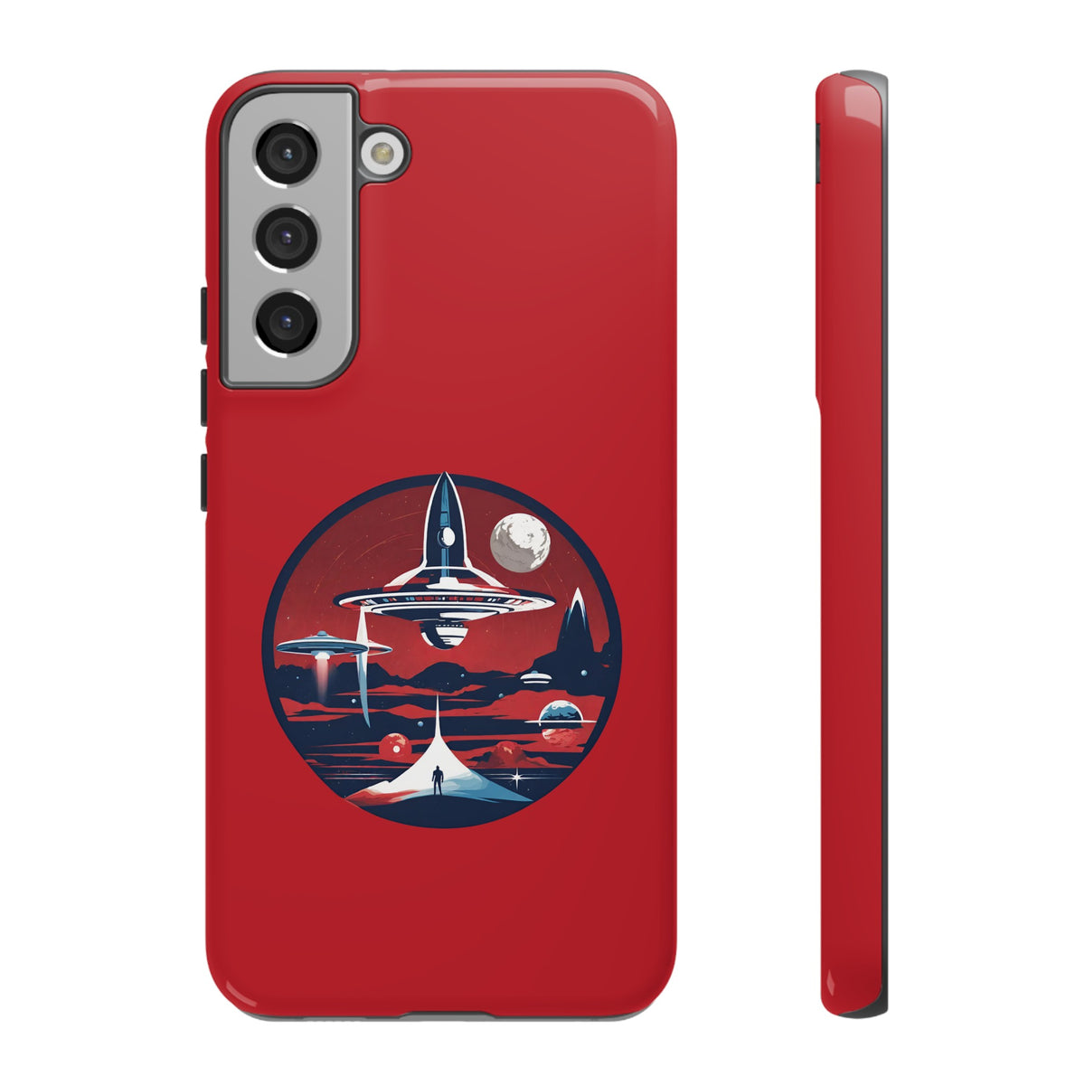 Space Art Mobile Case | Let's Escape Astronaut