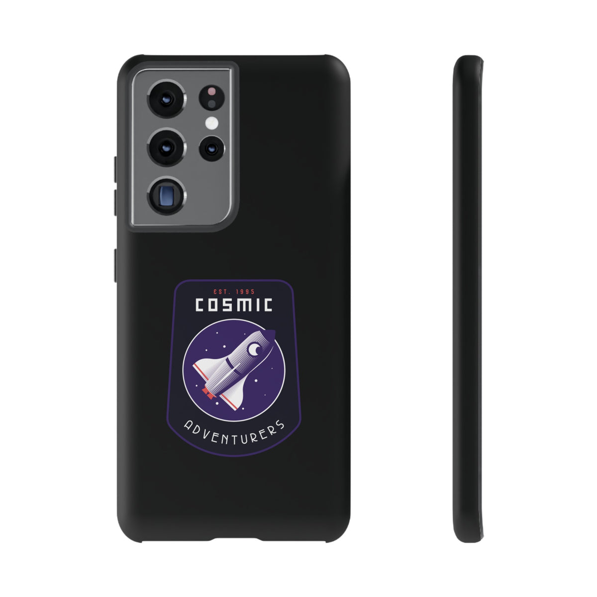 Cosmic Adventurers Sign Sci-Fi Samsung Galaxy Mobile Cases