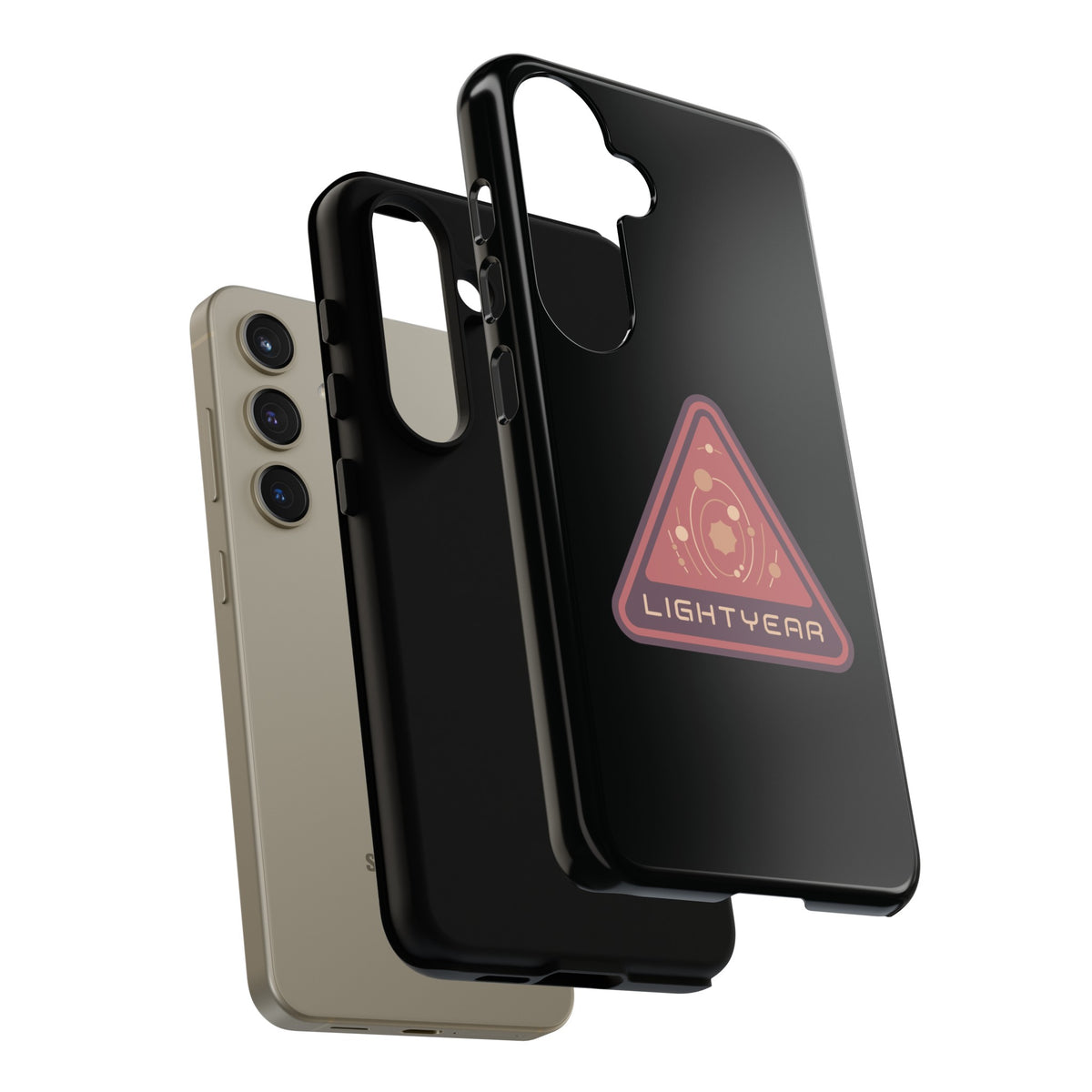 Retro Sci-Fi Samsung Galaxy Mobile Case Lightyear Retro Sign