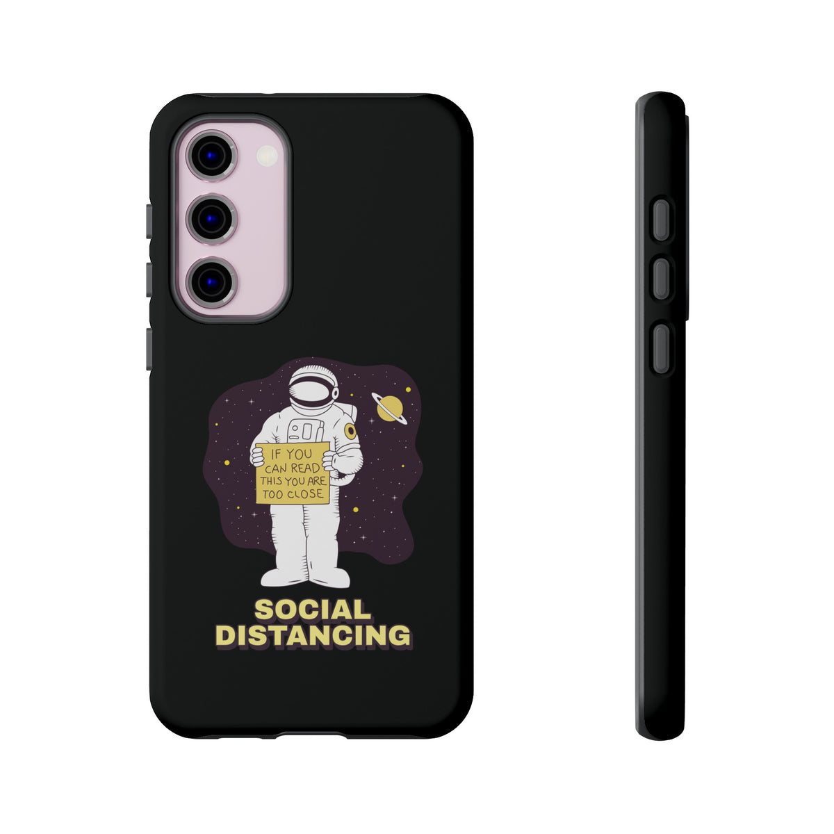 Social Distancing Astronaut Mobile Case