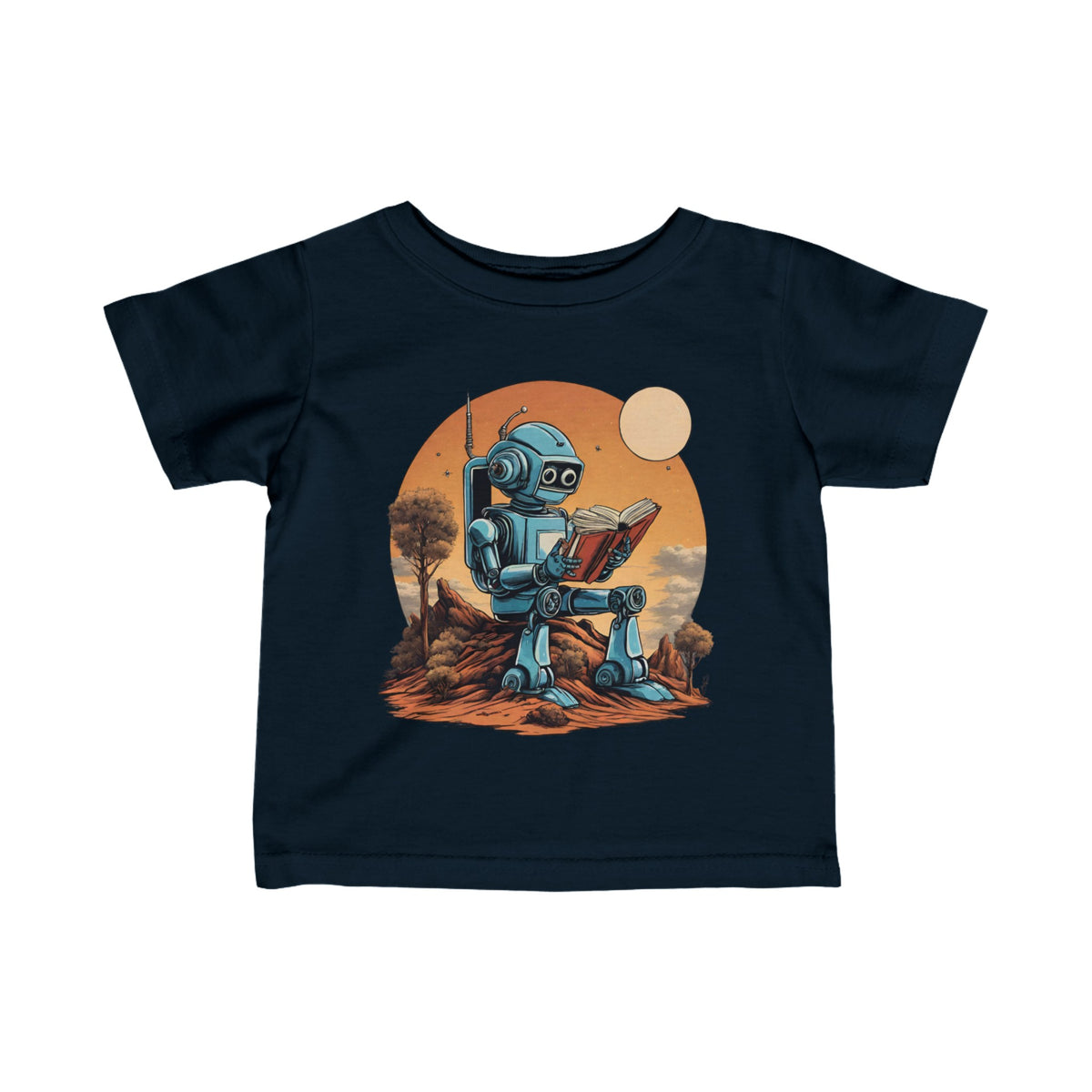 Learn About Humans Infant Robot Tee | Fine Jersey