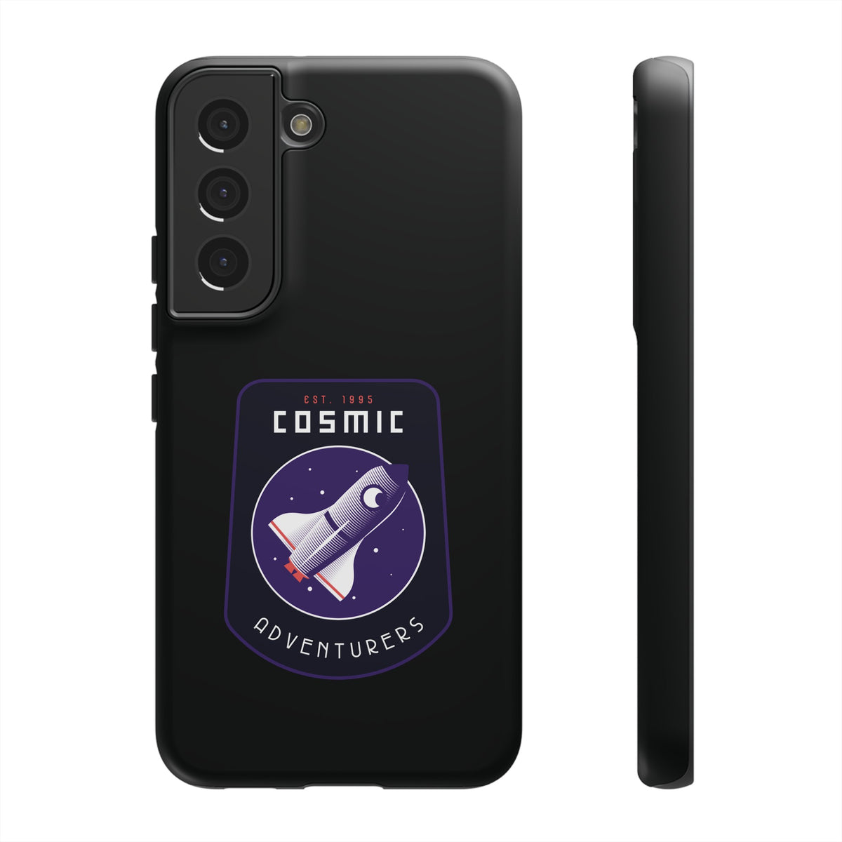 Cosmic Adventurers Sign Sci-Fi Samsung Galaxy Mobile Cases