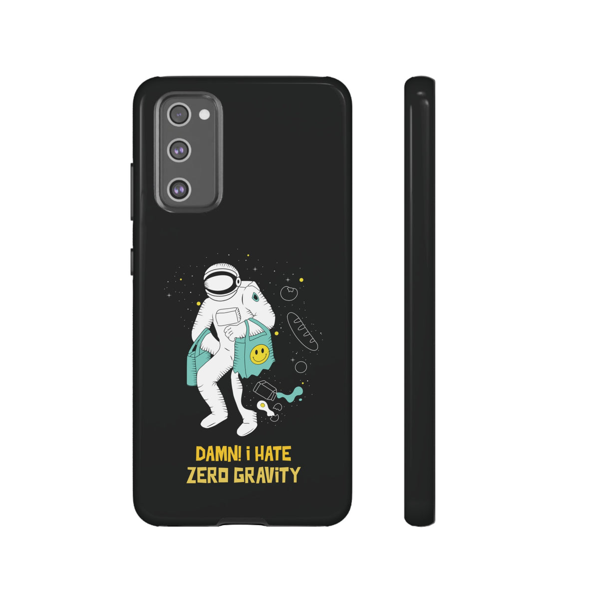 Zero Gravity Funny Astronaut Sci-Fi Tough Samsung Galaxy Mobile Cases-welovescifi.net