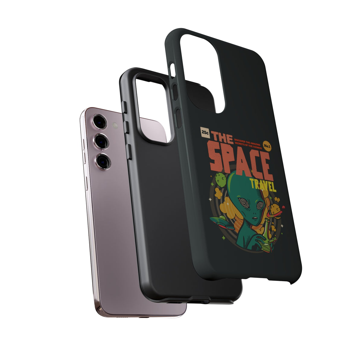 Sci Fi Galaxy Case | Space Travel Comic UFO Samsung Cover