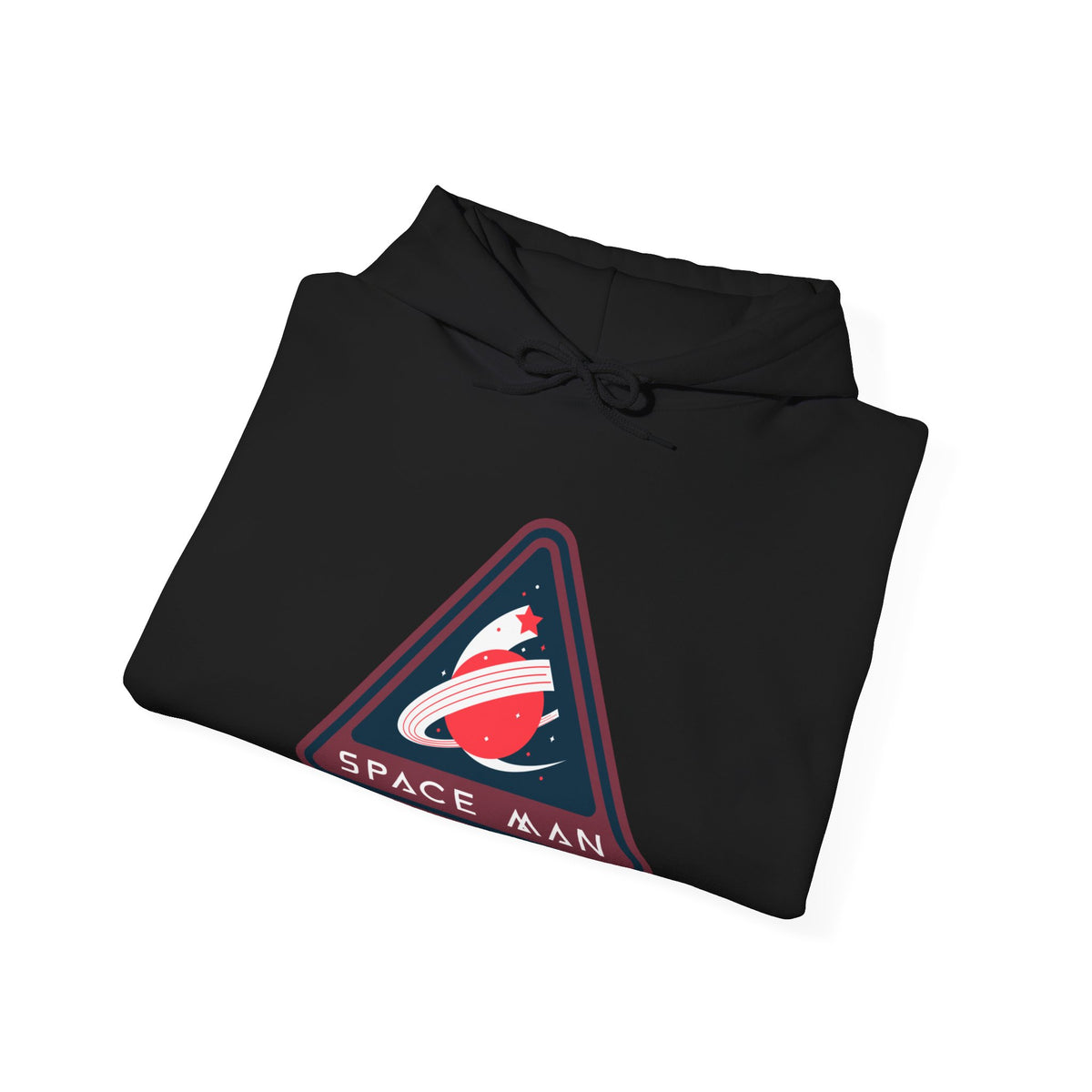 Space Man Retro Sign Hoodie | Sci-Fi Apparel | WeLoveSciFi