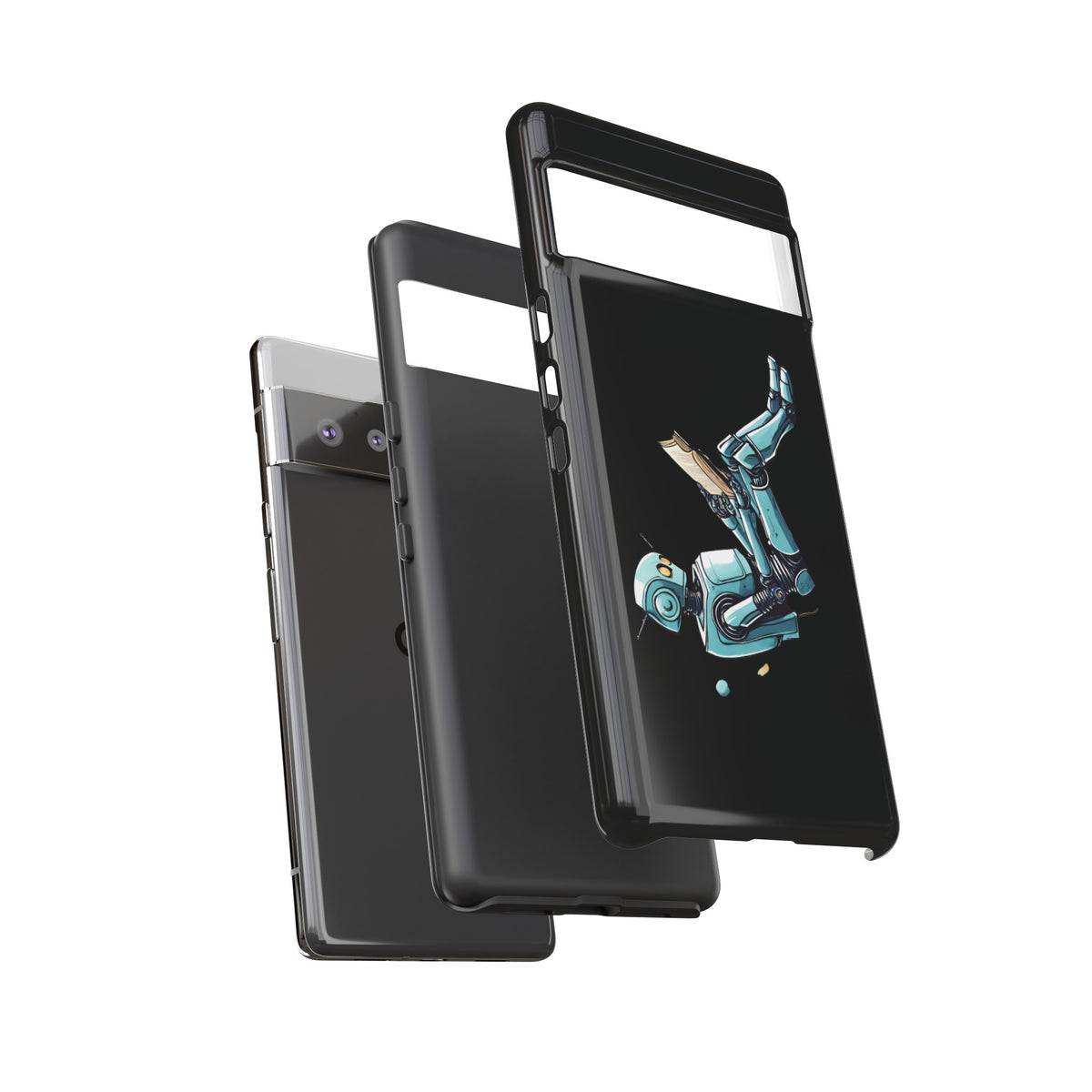 Robot Space Art Mobile Cases | Read Like a Robot
