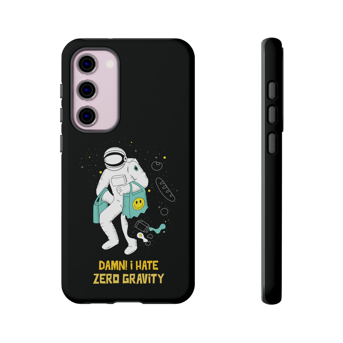 Zero Gravity Funny Astronaut Sci-Fi Tough Samsung Galaxy Mobile Cases-welovescifi.net