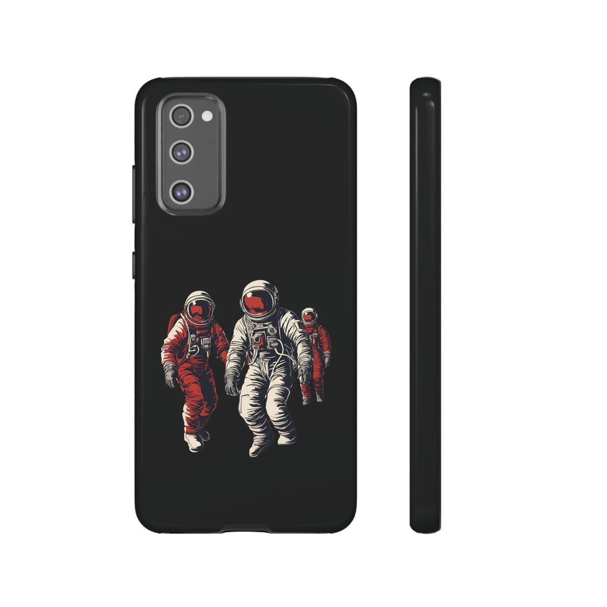 Astronauts In Red SpaceArt Tough Samsung Galaxy Mobile Cases