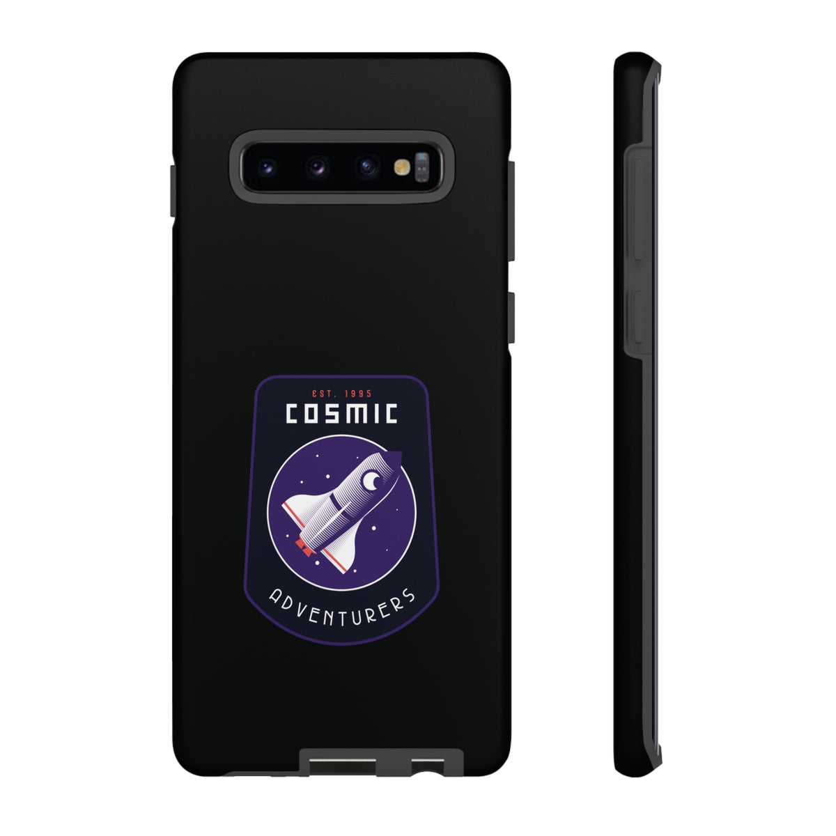 Cosmic Adventurers Sign Sci-Fi Samsung Galaxy Mobile Cases