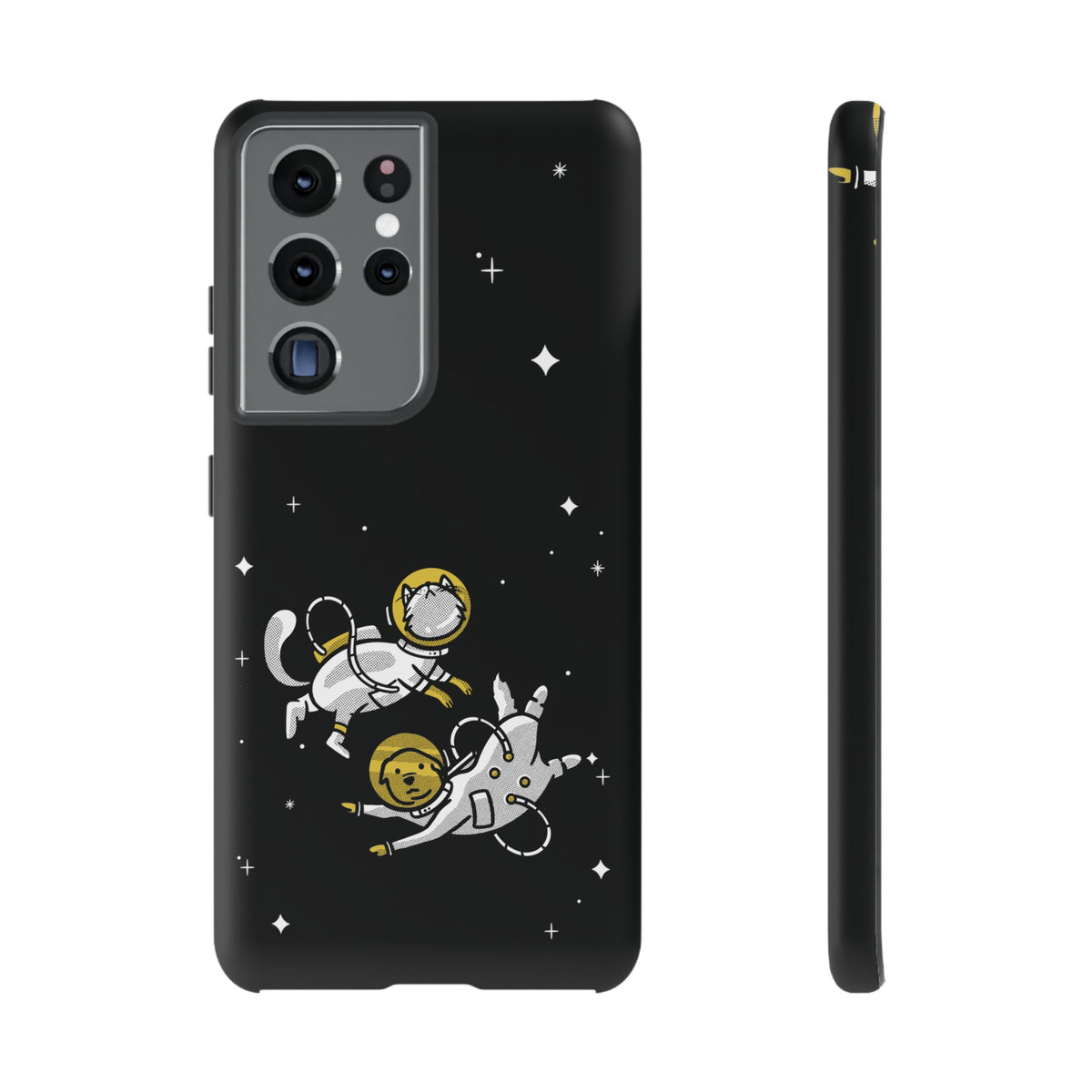 Astronaut Friends Dog Cat Sci-Fi Tough Samsung Galaxy