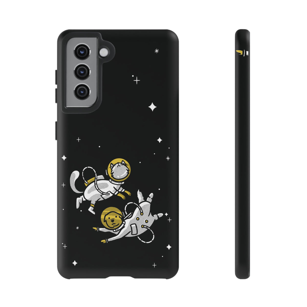 Astronaut Friends Dog Cat Sci-Fi Tough Samsung Galaxy