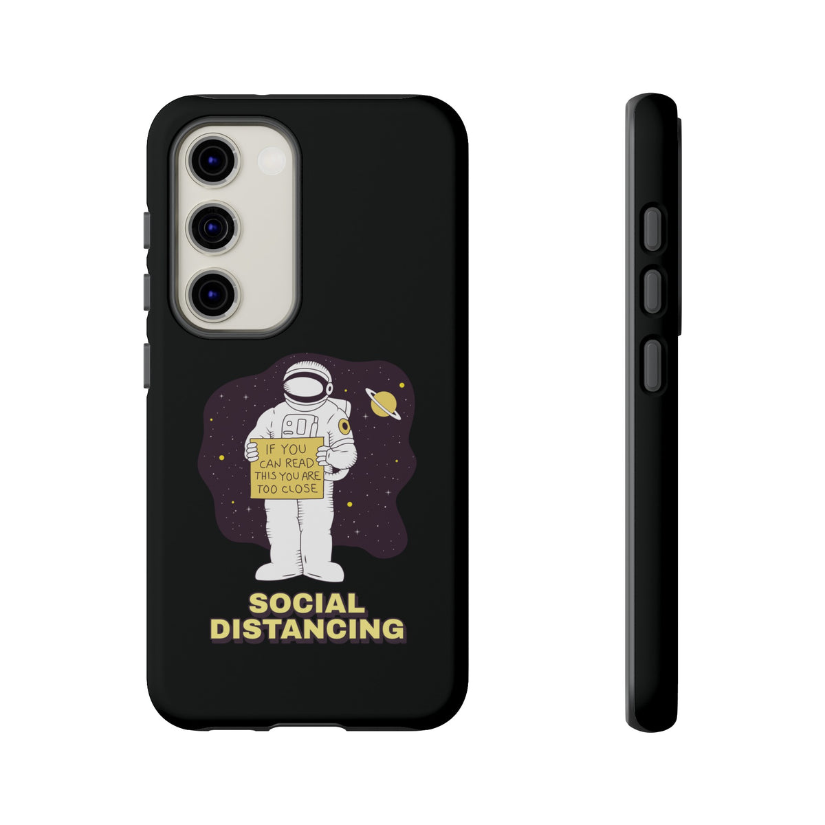 Social Distancing Astronaut Mobile Case