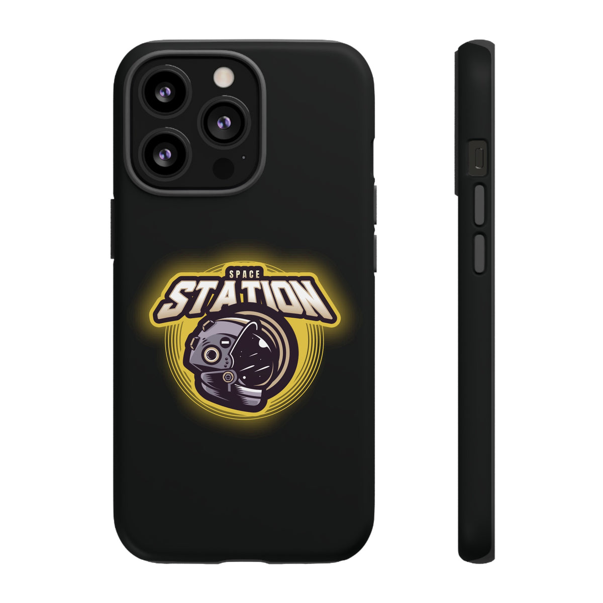 Space Station iPhone Cases Sci-Fi Tough Mobile Protection
