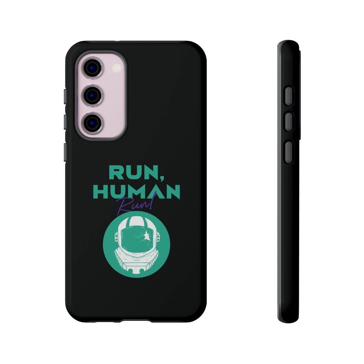 Run Human Run - Sci-Fi Tough Samsung Galaxy Mobile Cases