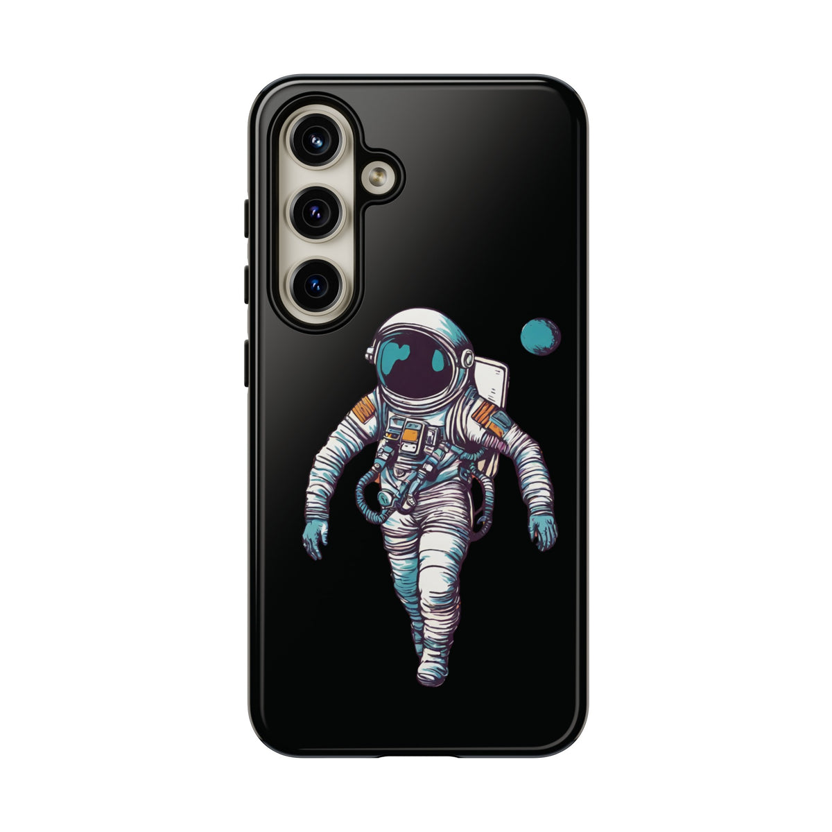 Mini Astronaut Galaxy Case - Tough Samsung Mobile Cases