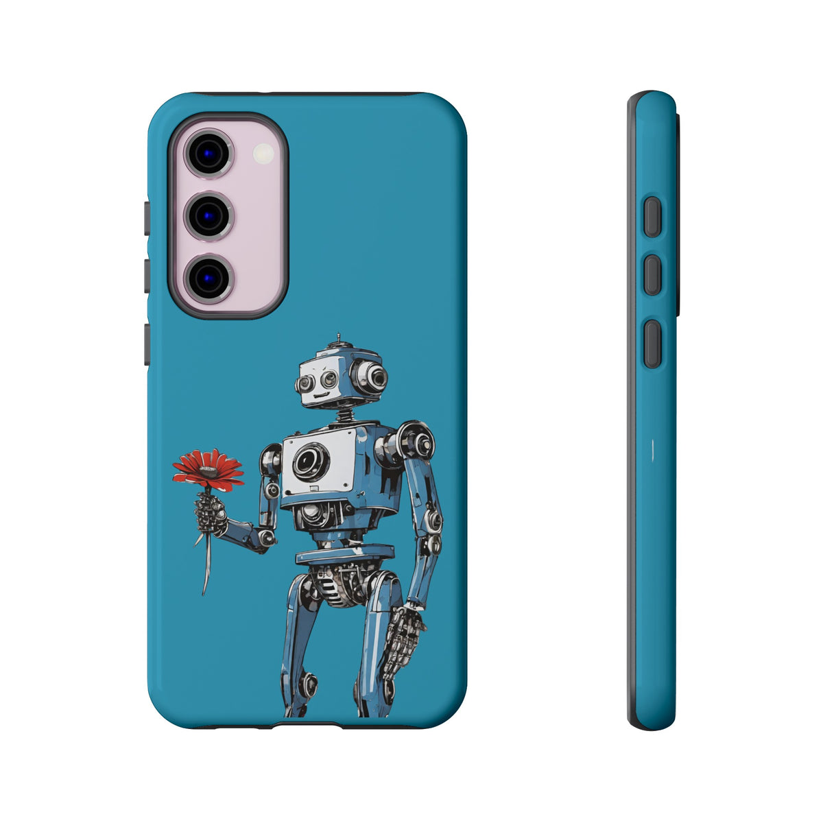 You Never Bring Me Flowers Robot SpaceArt Tough Samsung Galaxy Mobile Cases-welovescifi.net