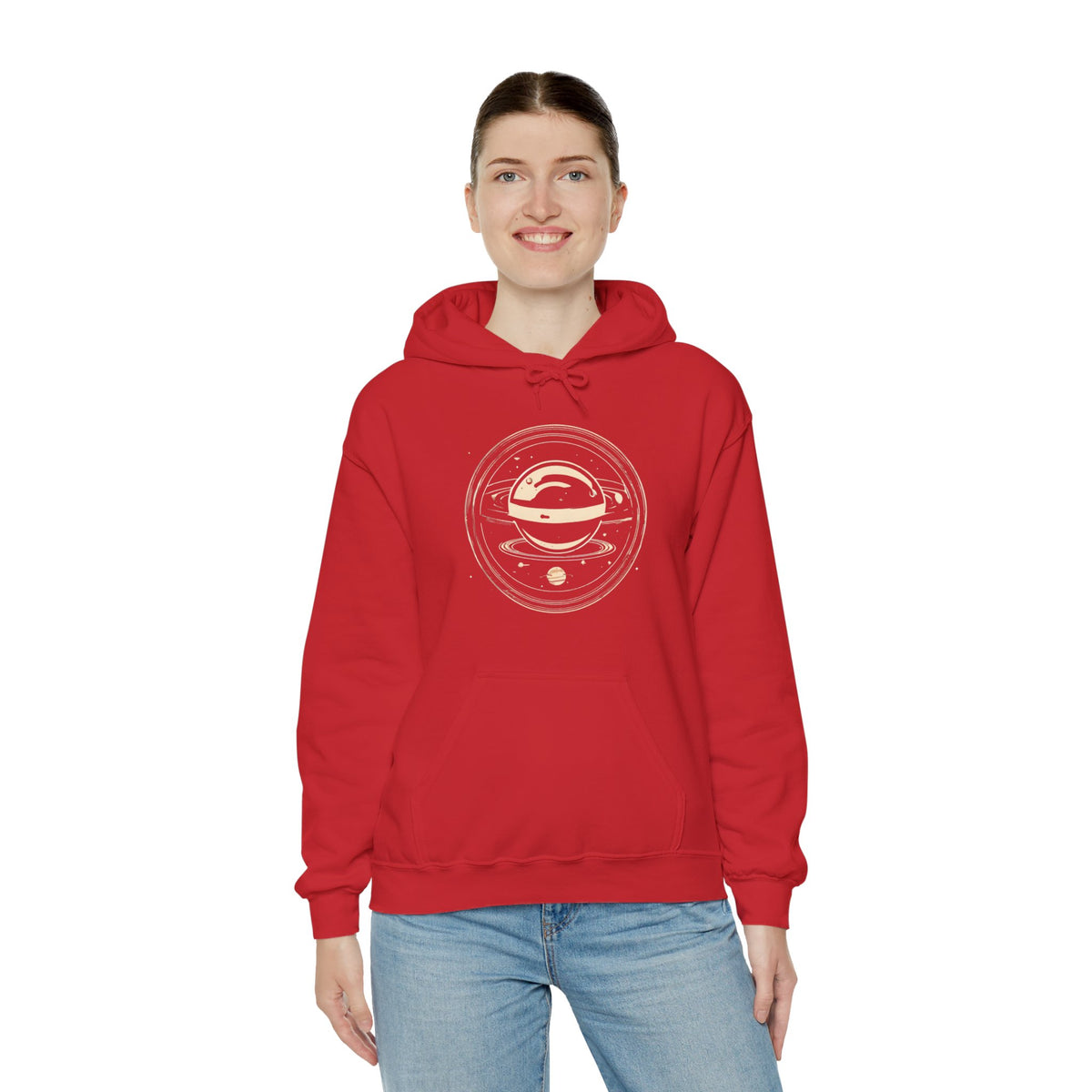 The Hidden Truth Astronaut Spaceart Hoodie - Sci-Fi Apparel