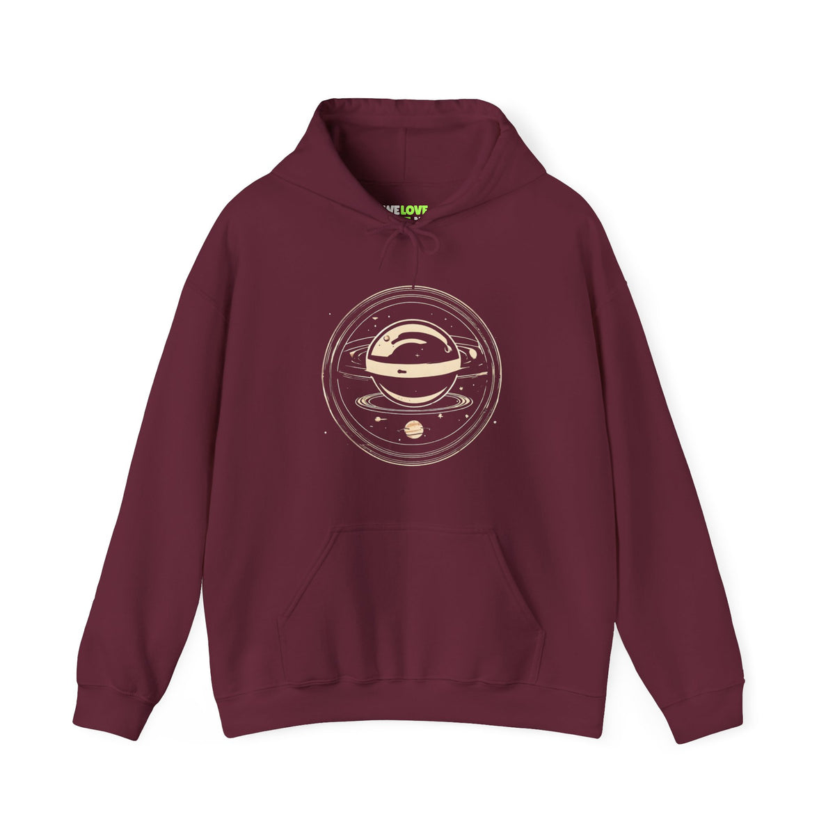 The Hidden Truth Astronaut Spaceart Hoodie - Sci-Fi Apparel