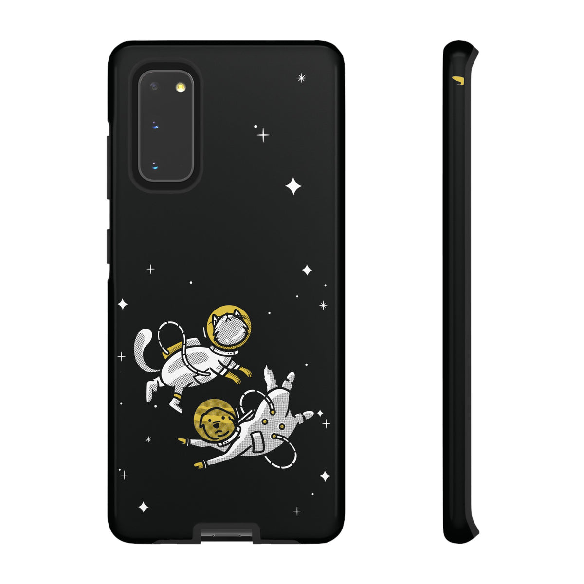 Astronaut Friends Dog Cat Sci-Fi Tough Samsung Galaxy