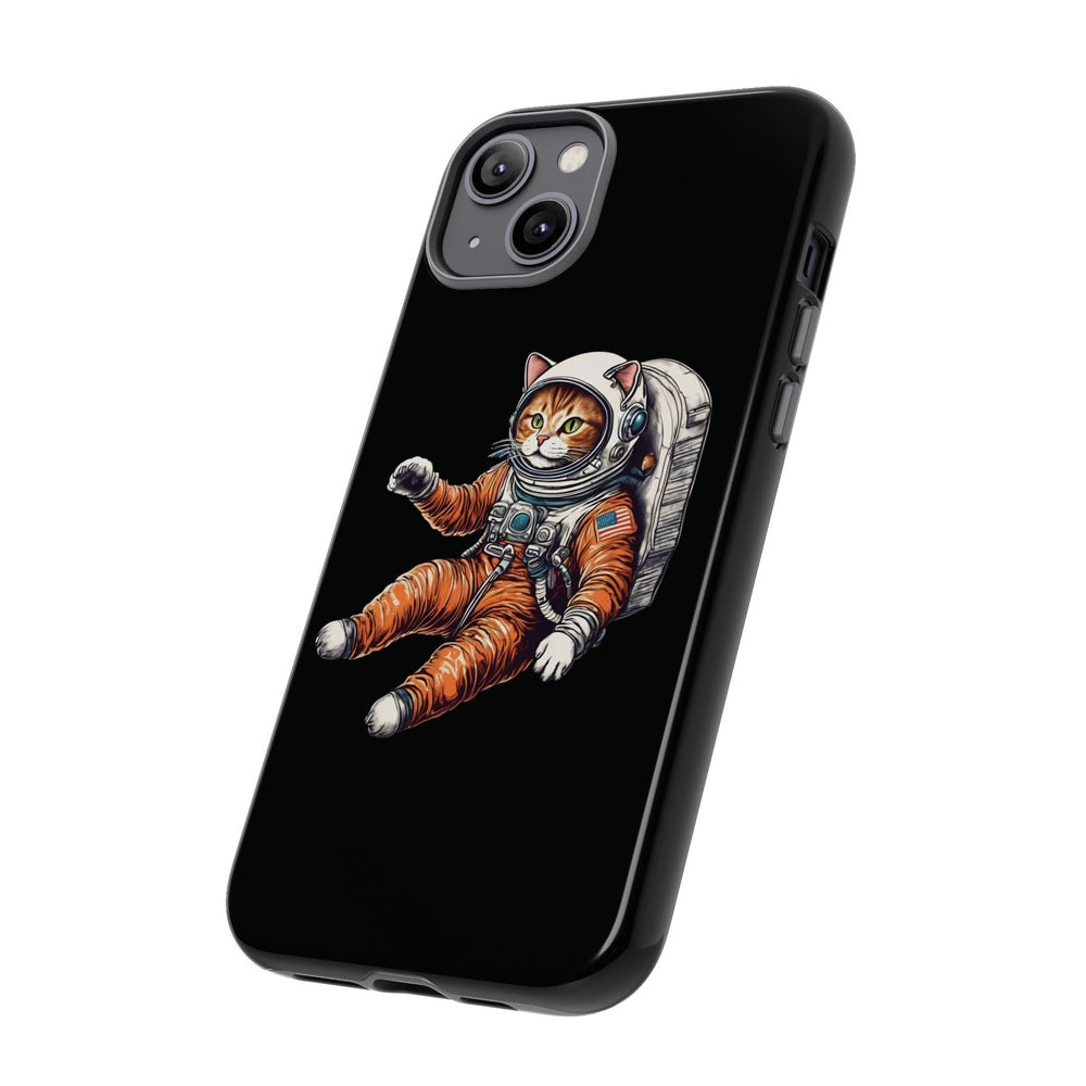 Redhead Spacecat iPhone Case - Tough Astronaut Mobile Cover