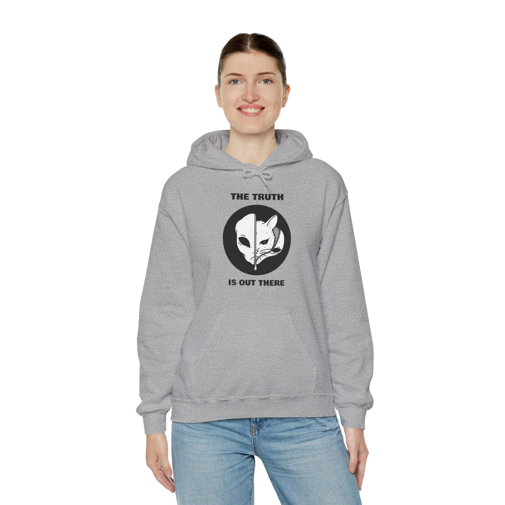 The Truth Is Out There Alien Cat Sci-Fi Hoodie Shop Now