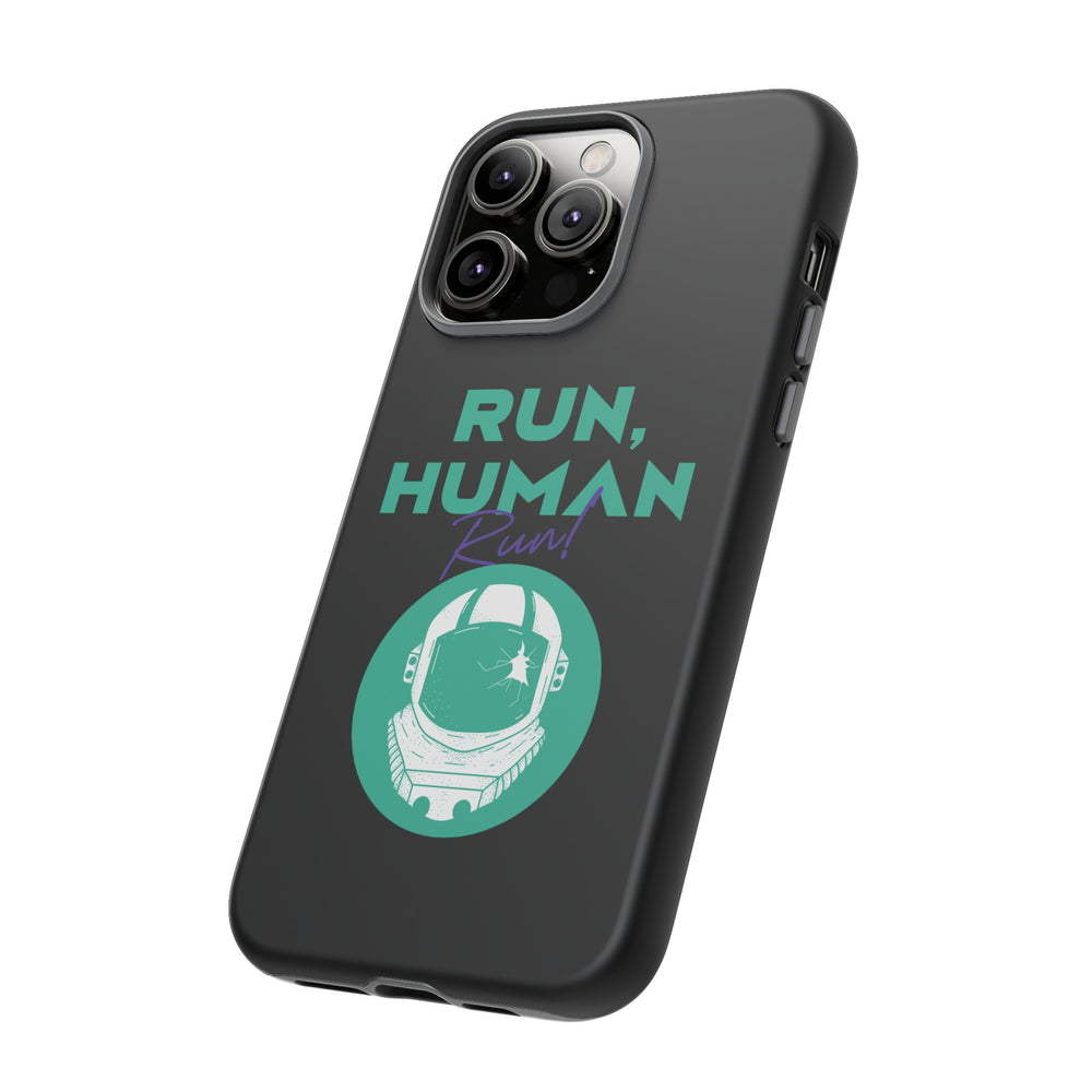 mobile cases-Run Human Run Sci-Fi Tough iPhone Mobile Cases