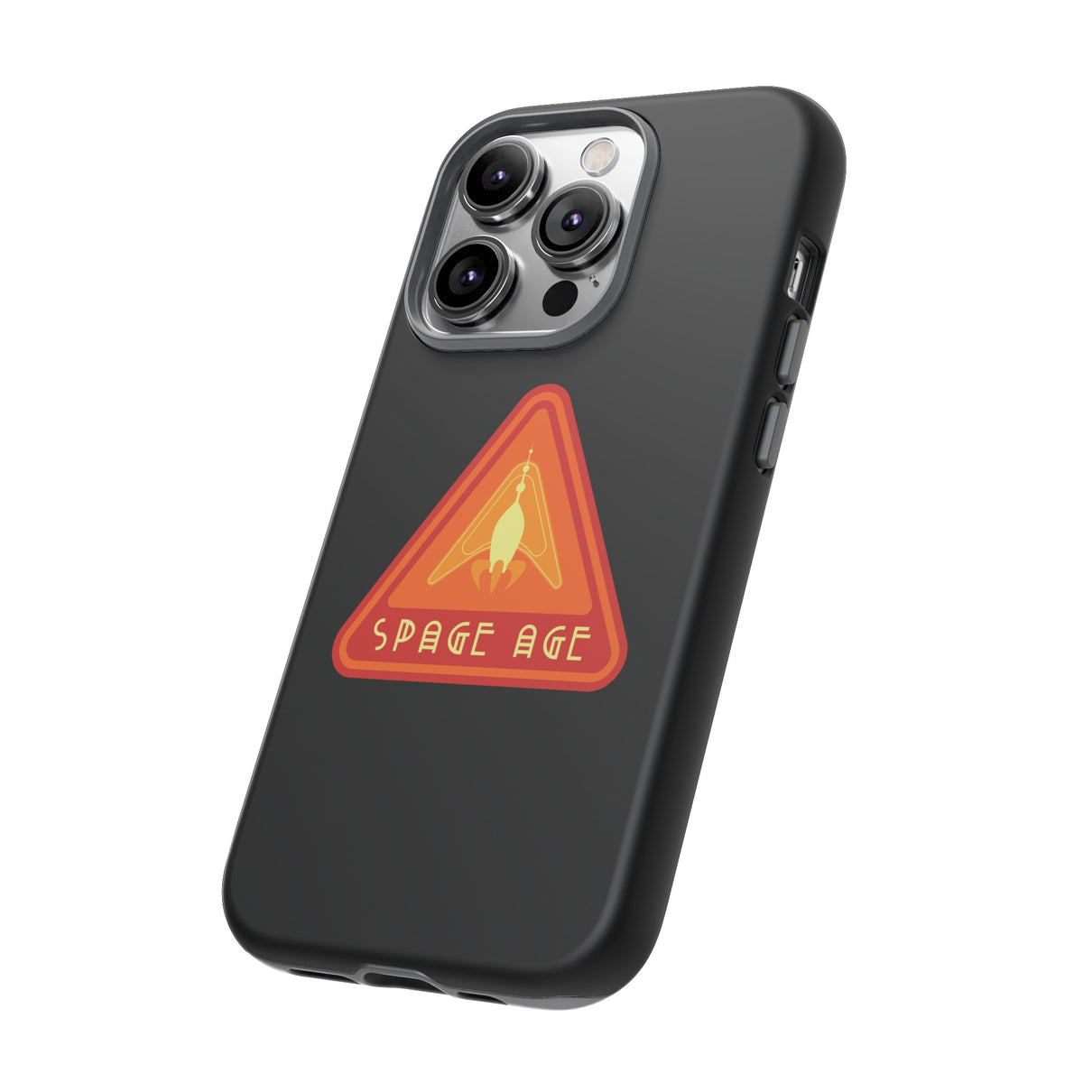 Space Age Retro Sci-Fi Tough iPhone Mobile Cases