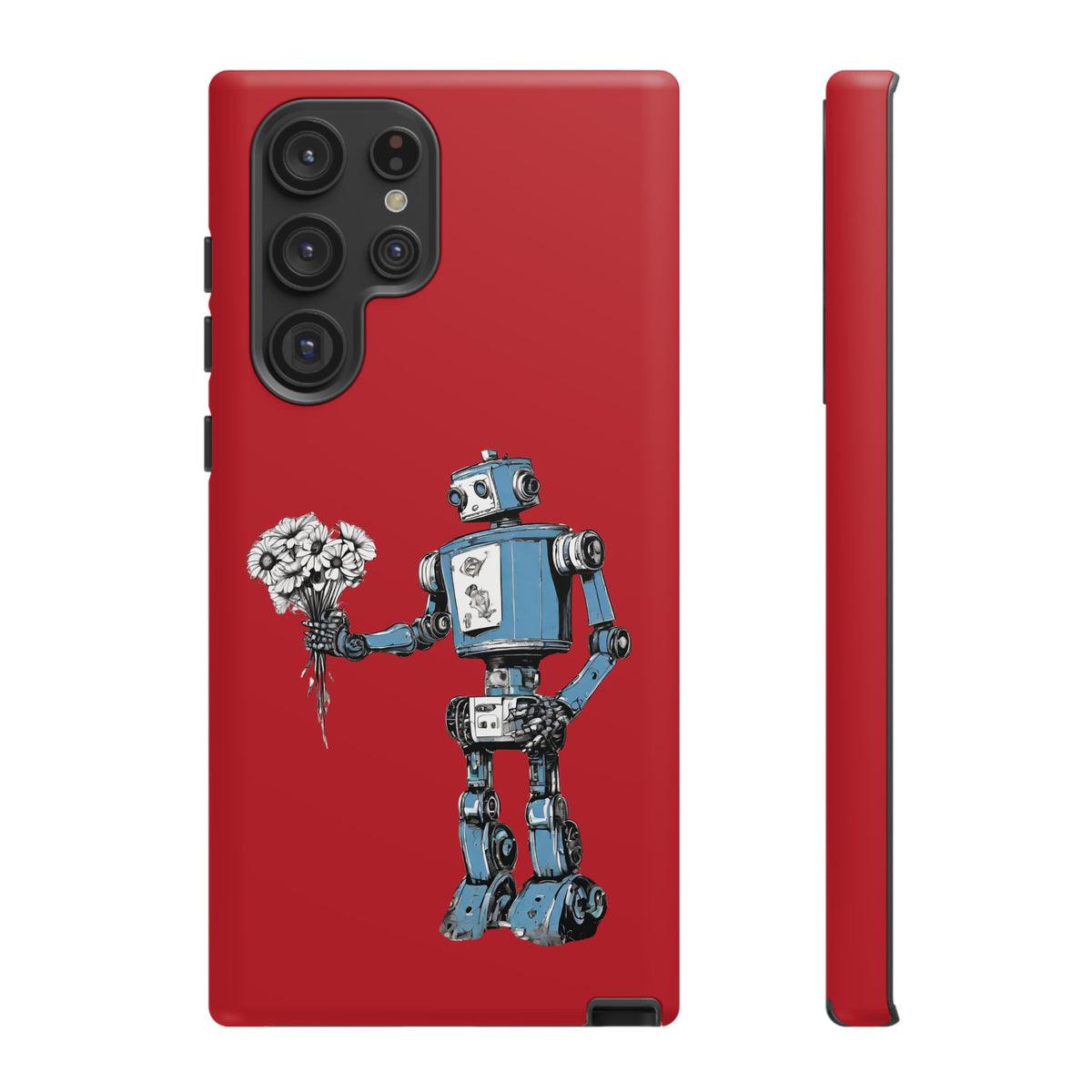 Maybe Baby Robot SpaceArt Tough Samsung Galaxy Mobile Cases