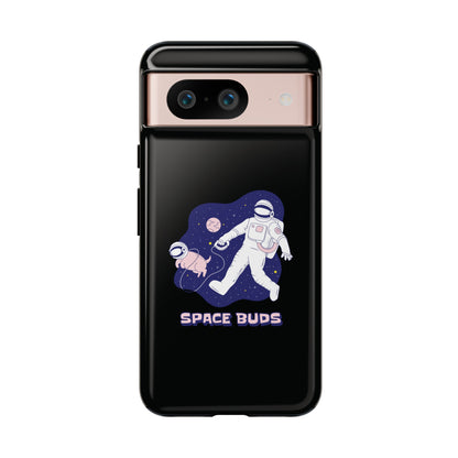 Buds Mobile Cases Funny Sci-Fi Astronaut & Dog Pixel Covers