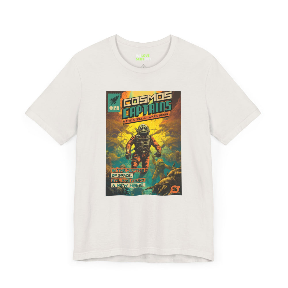 Cosmos Captains Retro Sci-Fi T-Shirt-welovescifi.net