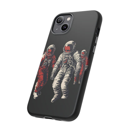 Astronauts In Red Tough iPhone Mobile Cases-welovescifi.net