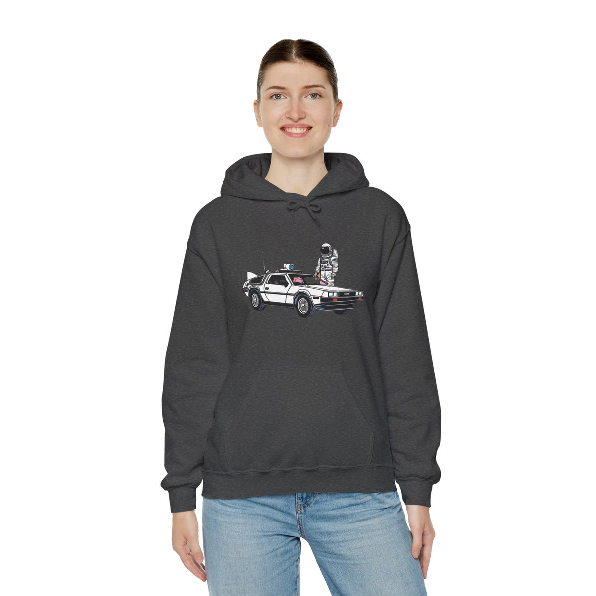 Take a Ride Delorean Astronaut Sci-Fi Hoodie We Love Sci-Fi