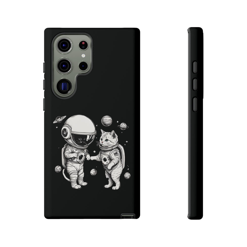 Space Kittie Samsung Galaxy Cases Tough Astronaut Cat Cover