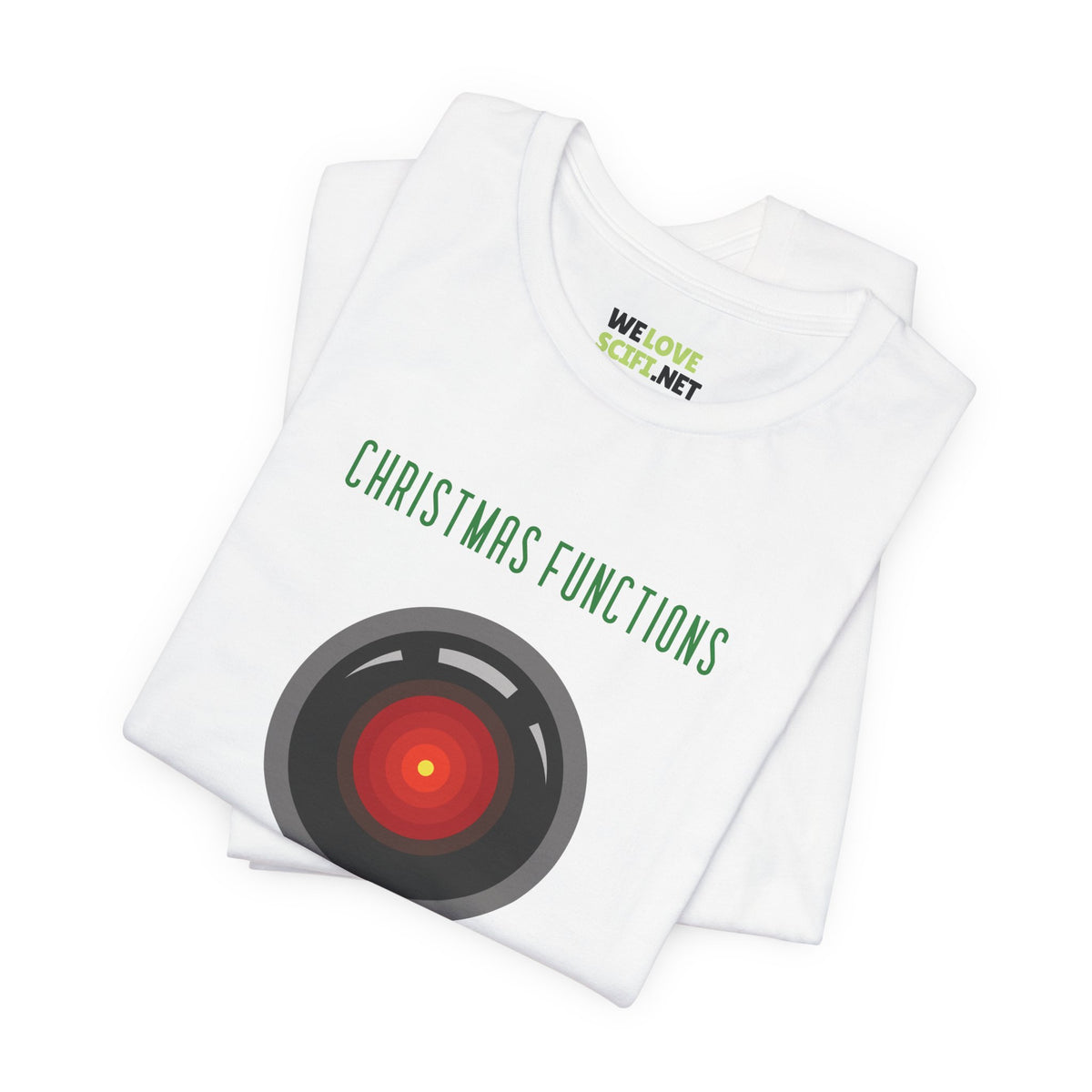 Too Important Christmas Funny HAL9000 Christmas Unisex Tee-welovescifi.net