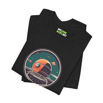 Retro Space Art Sci-Fi T-Shirt | Station 101 We Love Sci-Fi