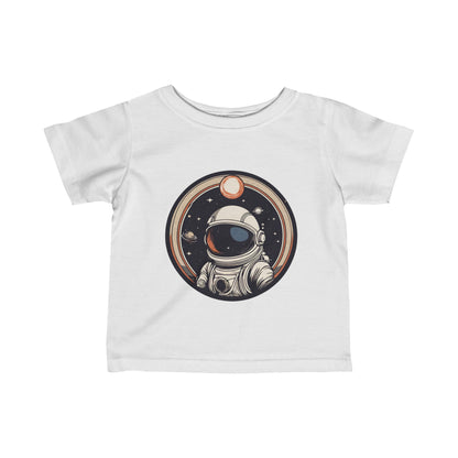 Welcome To Space Age Infant Astronaut Fine Jersey Tee-welovescifi.net