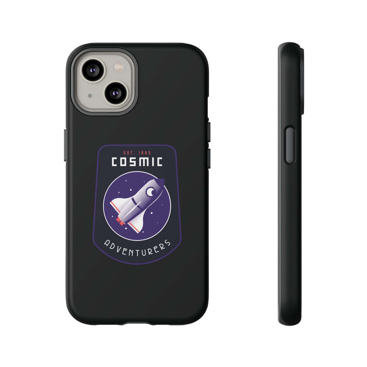 Cosmic Adventurers Sign Sci-Fi Tough iPhone Mobile Cases