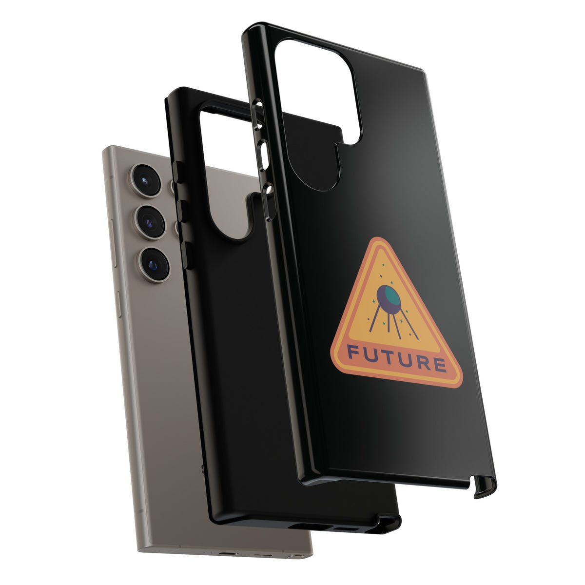 Future Retro Sign Sci-Fi Tough Samsung Galaxy Mobile Cases