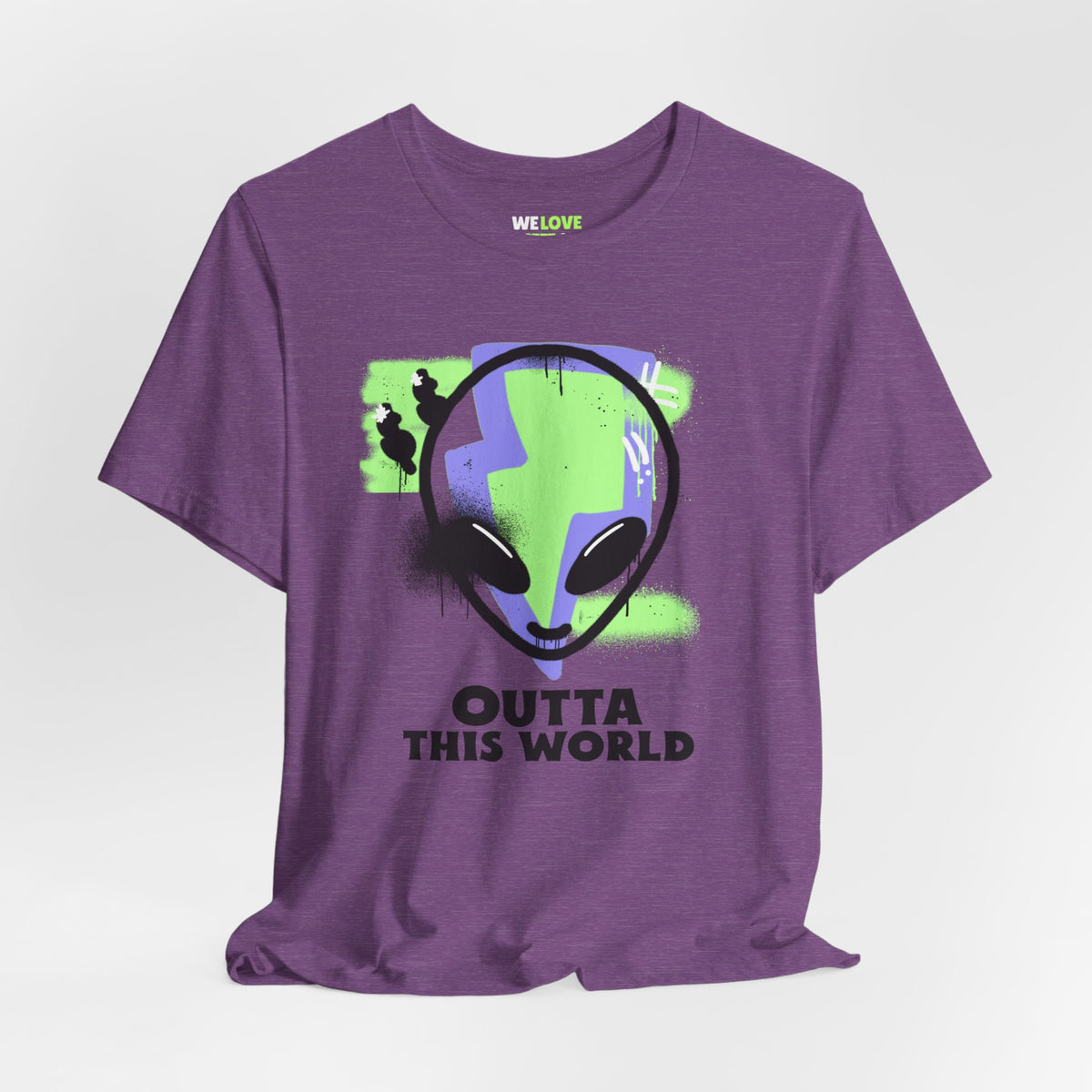 Outta This World UFO Sci-Fi T-Shirt - Unique Alien Apparel