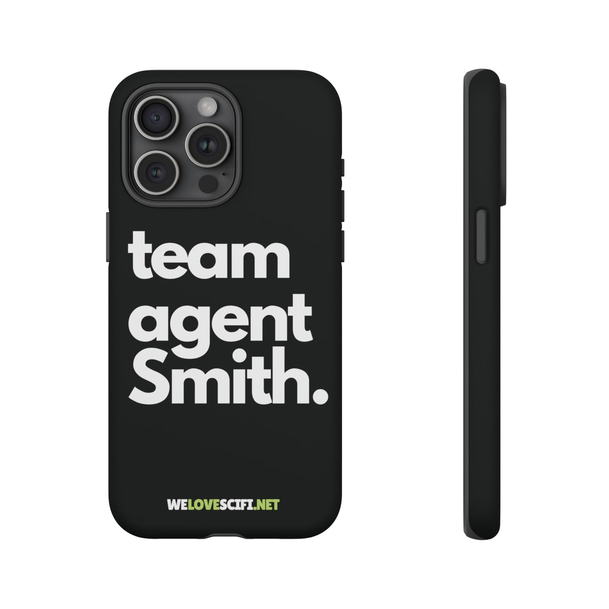 Team Agent Smith Supervillain Tough iPhone Mobile Cases