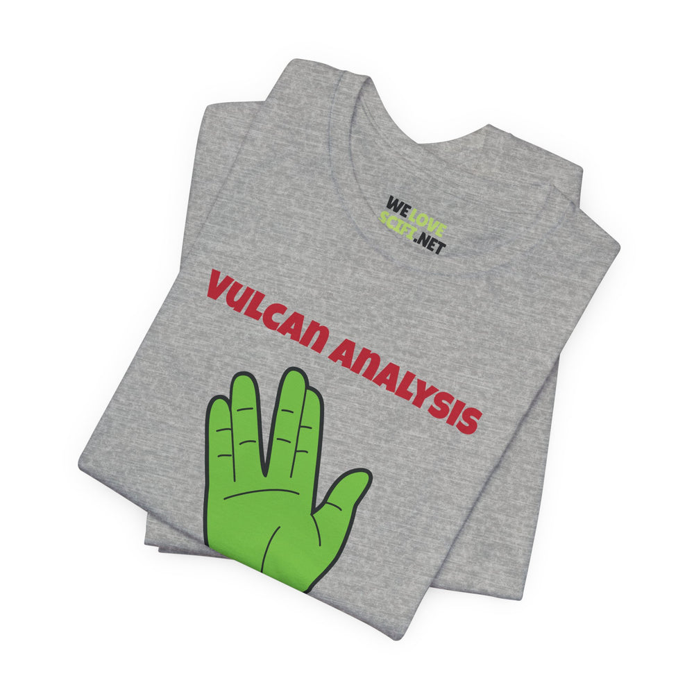 Vulcan Analysis Funny Spock Christmas Unisex Tee-welovescifi.net