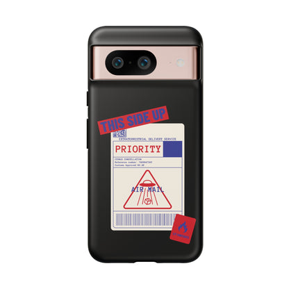 Funny UFO Sci-Fi Tough Google Pixel Mobile Cases