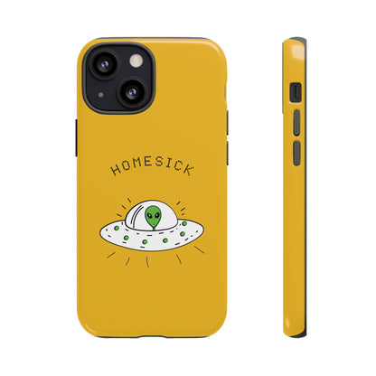 Funny UFO iPhone Cases Homesick Sci-Fi Tough Mobile Covers