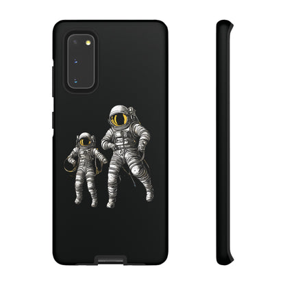 Astronauts Floating Tough Samsung Galaxy Mobile Cases