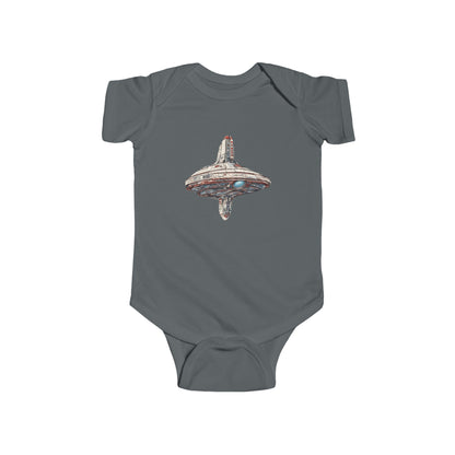 Spaceship Baby Bodysuit - Sci-Fi Baby Clothing