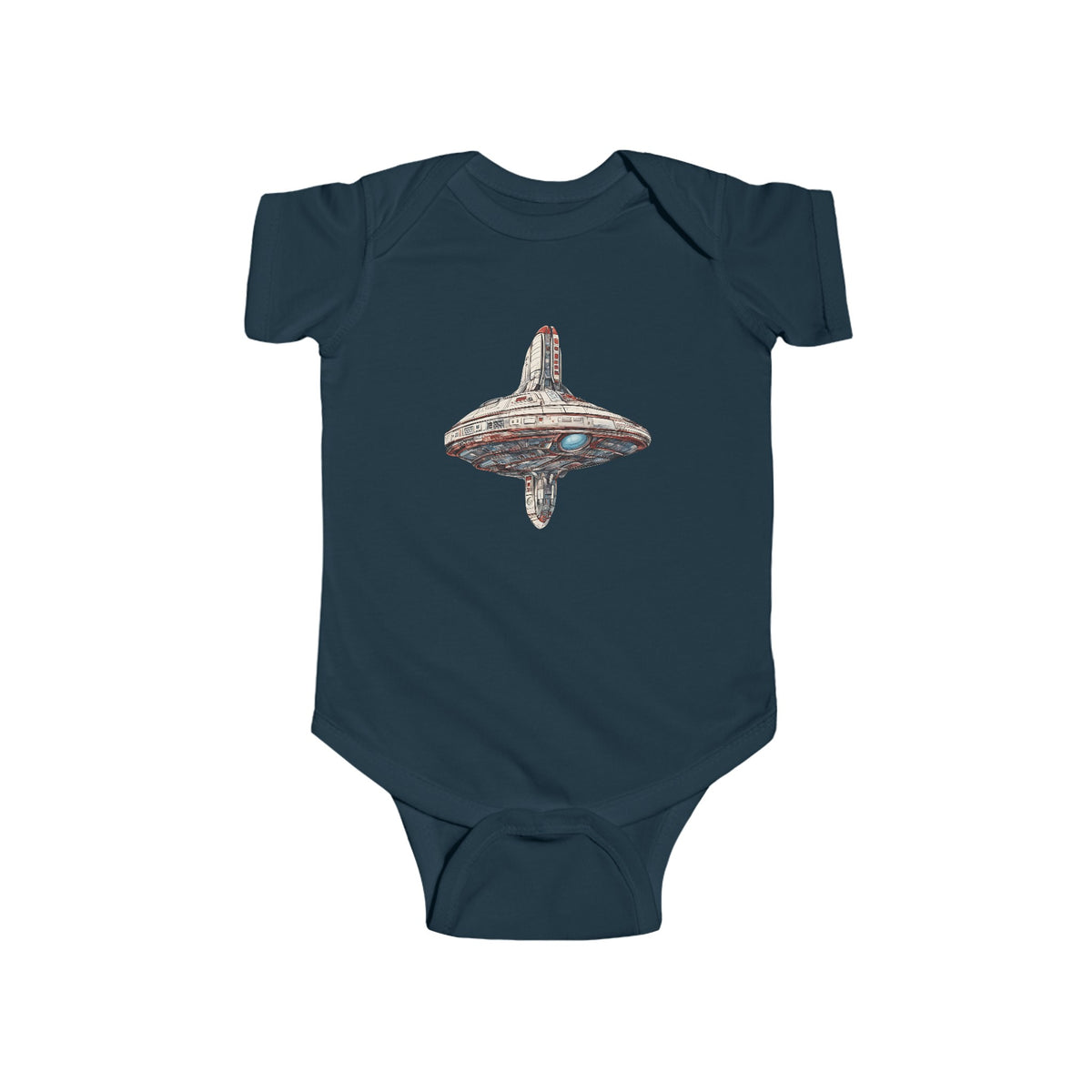 Spaceship Baby Bodysuit - Sci-Fi Baby Clothing