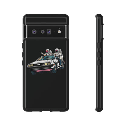 Delorean party astronaut Google Pixel mobile cases